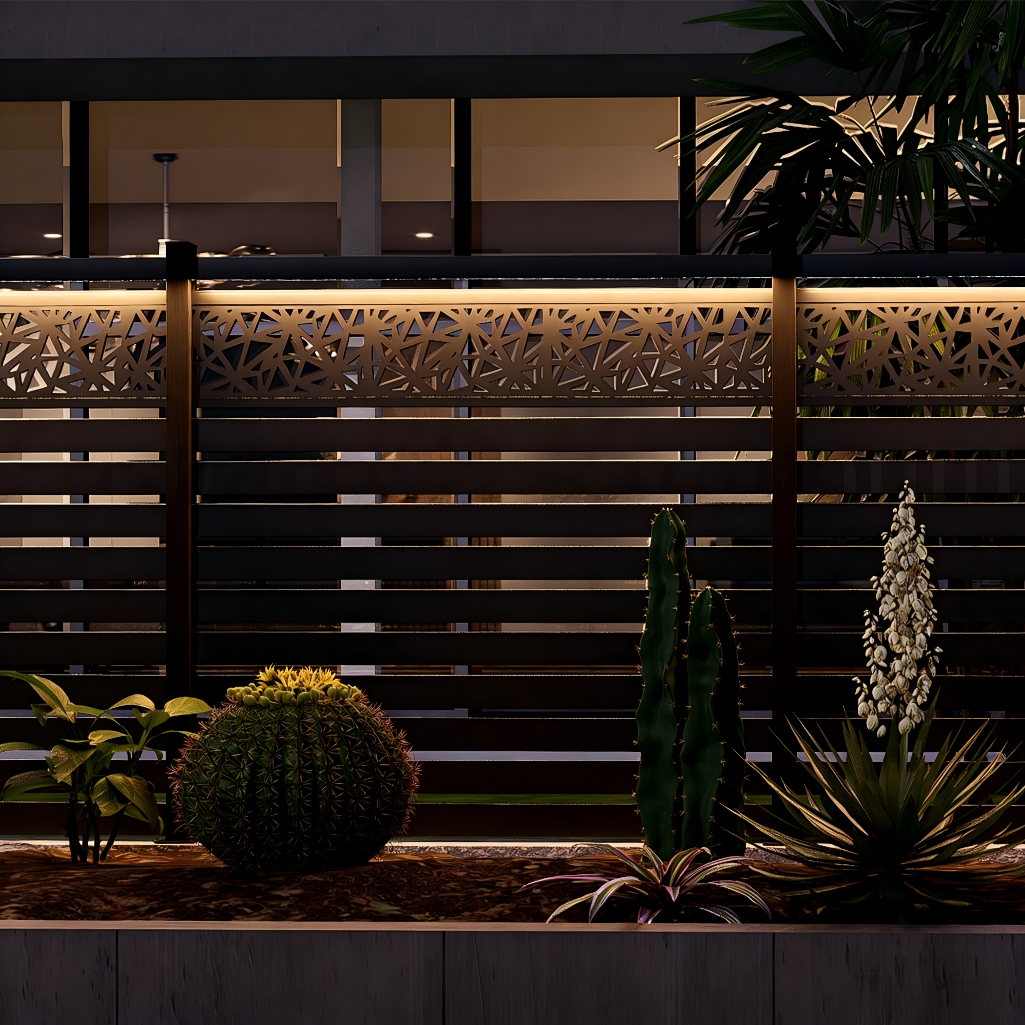 Outdoor entertaining space
